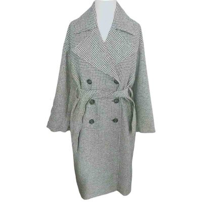 Leya Long Wool COAT front