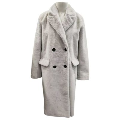 Kit Long Fur Outside Coat Front
