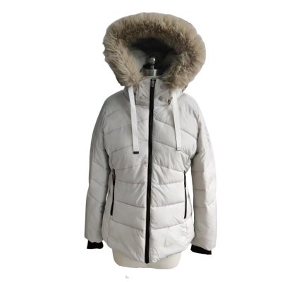 Milk Short Down Jacket front