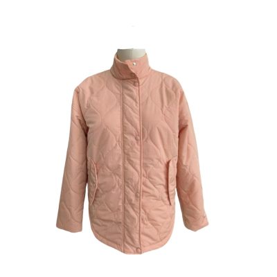 Pink Short Down Jacket front