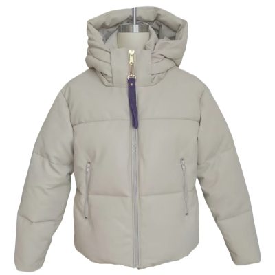 Stone Short Down Jacket Style 1 front