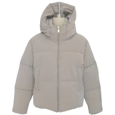 Stone Short Down Jacket Style 2 front