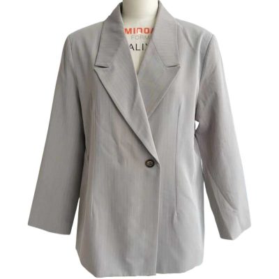 Beige Women's Suit Top Front