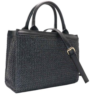 Black Weave Handbag Style 2
