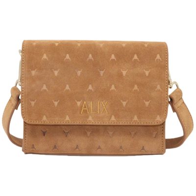 Camel Suede Handbag