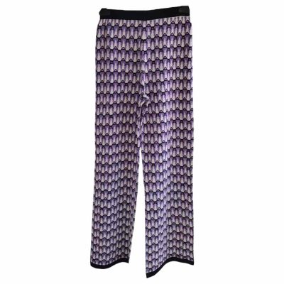 Purple Women's Sweater Pants front