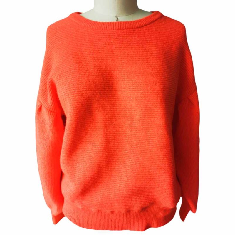 Rose Round Collar Sweater front