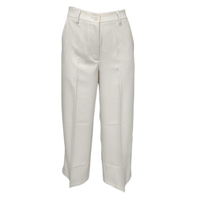 White Women's Fashion Trouser front